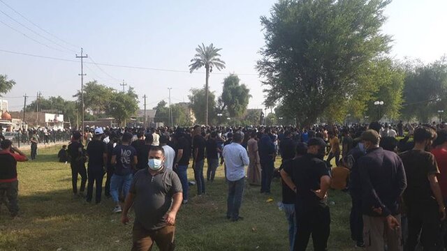 برگزاری تظاهرات "جمعه آخرین فرصت است" مخالفت با نتایج انتخابات بغداد