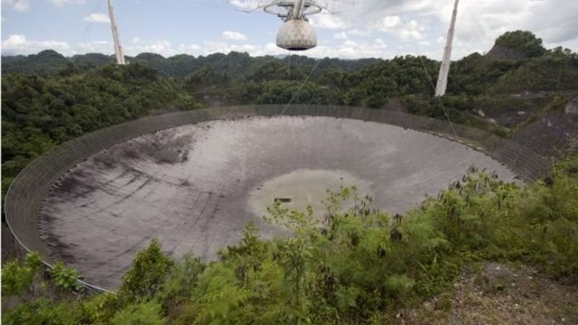 آخرین پیام موجودات فضایی هوشمند از رصدخانه آرسیبو در شمال پورتوریکو منتشر شد.