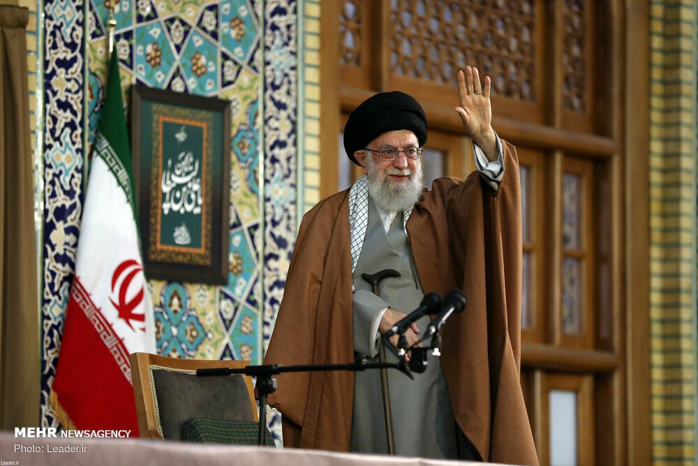 رهبر معظم انقلاب در حرم مطهر رضوی سخنرانی می‌کنند - خبرگزاری مهر | اخبار ایران و جهان