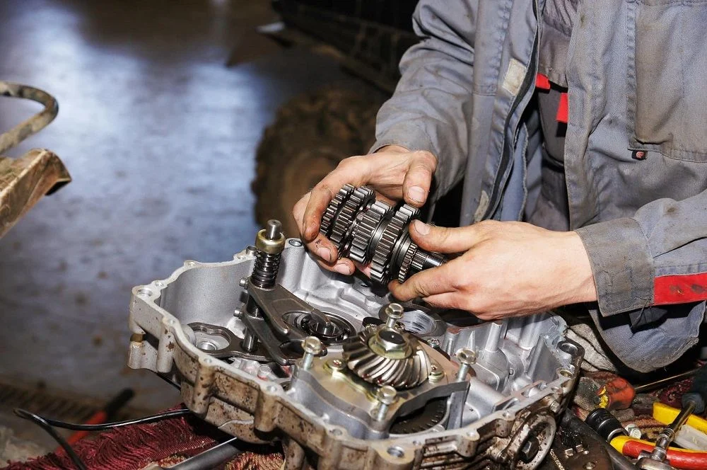 Why does the car's gearbox break down?
