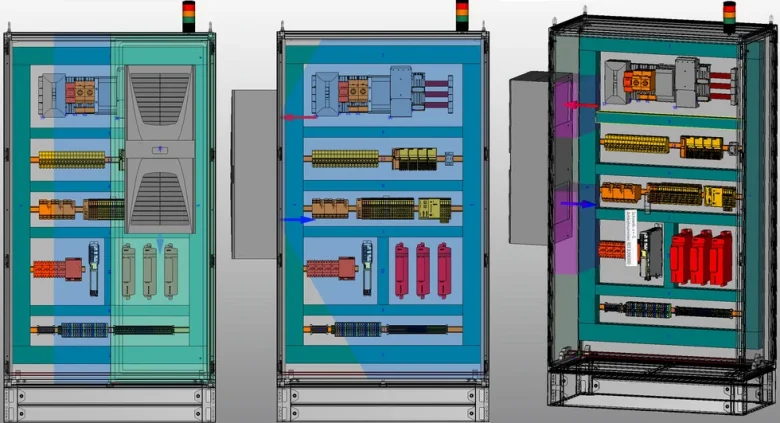 Electrical panel design training with eplan