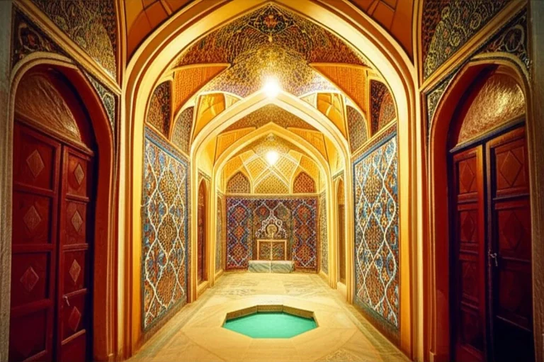 حمام تاریخی سلطان امیراحمد | اسرار حمام کوچک