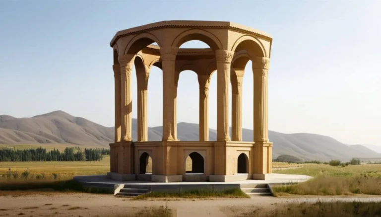 چهارطاقی نیاسر کاشان: بررسی شاهکار معماری باستانی ایران